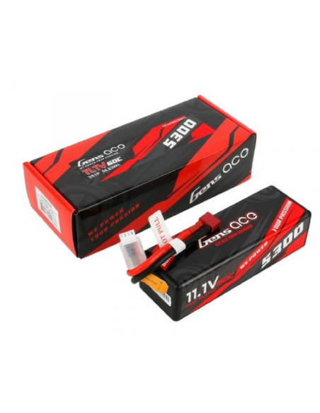 Batterie lipo 5300 Mah 3s Bashing 60C prise Dean T