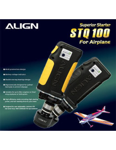 Supert démarreur avion jaune