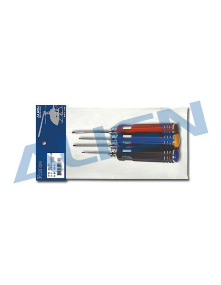 Set 4 Tournevis HHS Haute qualité Align