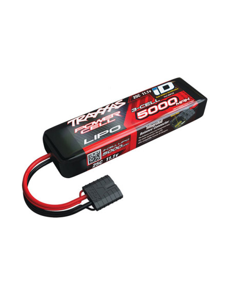 batterie lipo 5000 mah 11,1v 3s 25C ID Traxxas TRX2872X