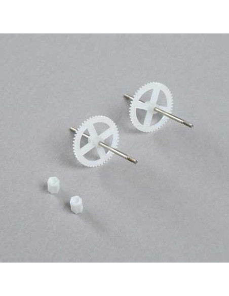 Axe d'hélice + pignon (X2) Vapor / Night Vapor