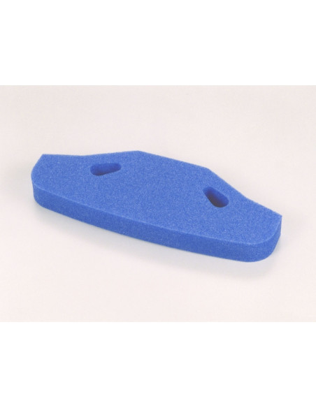 Tamiya 53680 Pare-choc en mousse bleu pour châssis de type TT01 ou TT02