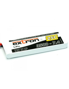 Batterie lipo 3500 MAh 2S 7,4v prise XT90