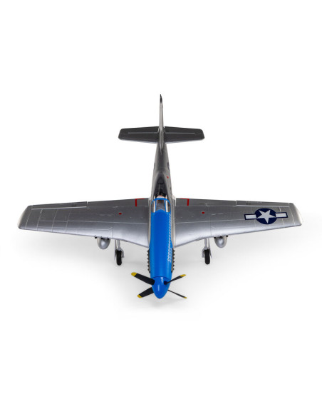 E-flite P51 D Mustang PNP  référence EFL08975 warbird radio commandé avec train rentrant