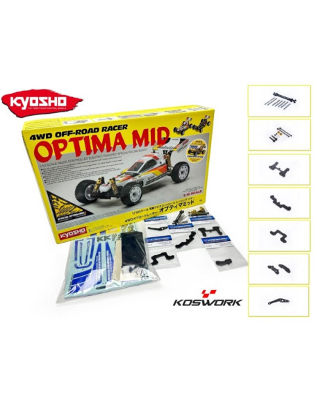 Optima mid édition Koswork Kyosho europe 30622KE