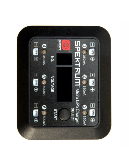 Spektrum chargeur 6 ports  1S lipo USB SPMXC1060