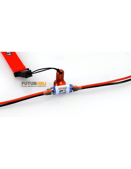 Micro interrupteur jeti 15A poids 7g