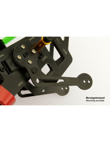 Bras (x2) pour parapente RC cloud 0.5 Hacker