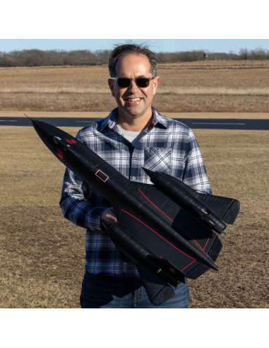 Lockheed SR-71 BlackBird BNF Basic 2 turbines E-flite EFL02050