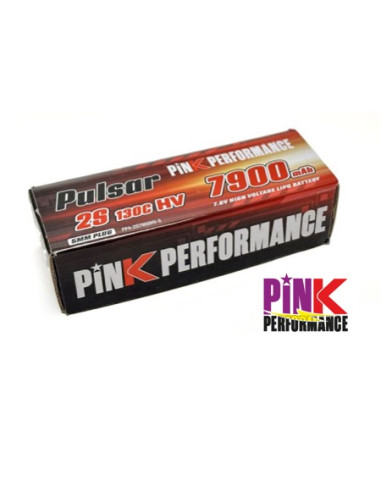 Batterie Lipo HV 7900 mAh 2S 7,6v 130C série Pulsar