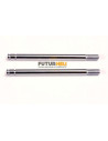 Tige amortisseur long traité chrome Traxxas 1664
