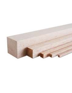 Baguette Balsa 8 x 8 x 1000