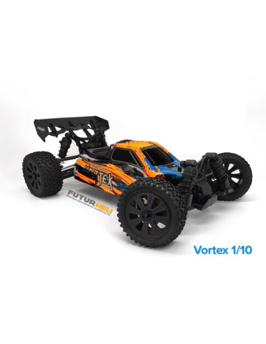 Buggy Vortex 1/10 ème +  Radio Orange ou vert