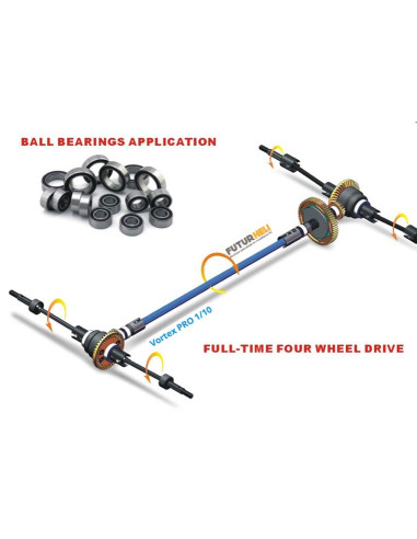 Buggy Vortex Pro brushless + Radio HSP-94512PRO