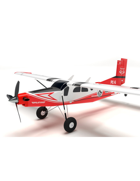 Pilatus PC-6 Porter 1,5m ARF rouge ou bleu Kavan