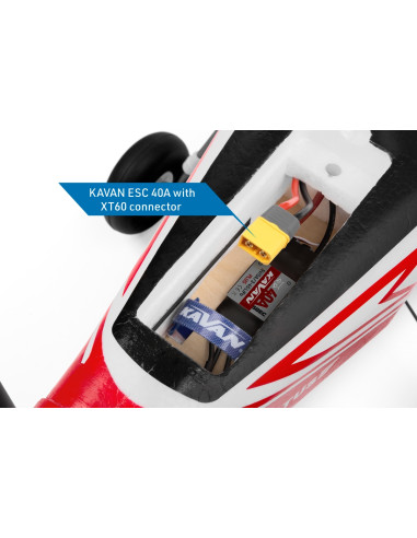 Pilatus PC-6 Porter 1,5m ARF rouge ou bleu Kavan