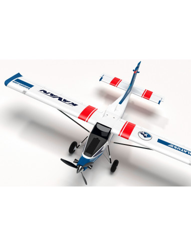 Pilatus PC-6 Porter 1,5m ARF rouge ou bleu Kavan