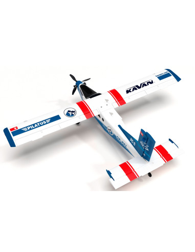Pilatus PC-6 Porter 1,5m ARF rouge ou bleu Kavan