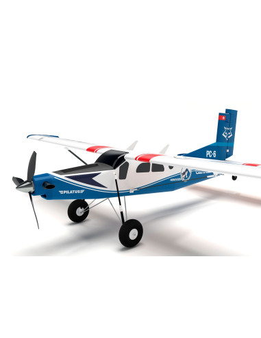 Pilatus PC-6 Porter 1,5m ARF rouge ou bleu Kavan