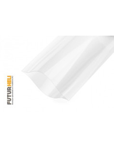 Gaine thermo rétractable transparente 65mm x 1M