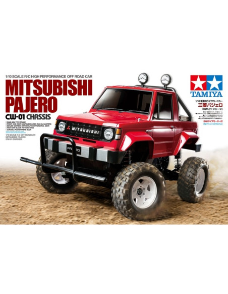 Mitsubishi Pajero 1973 châssis CW01 Tamiya 58727