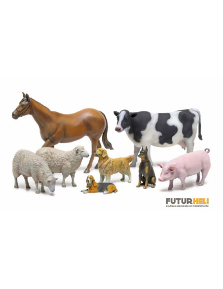 Animaux de ferme II Tamiya 35385 au 1/35 eme