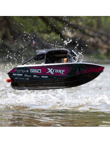 Bateau jetstream 1/6 ème L 610mm Orange RTR Proboat