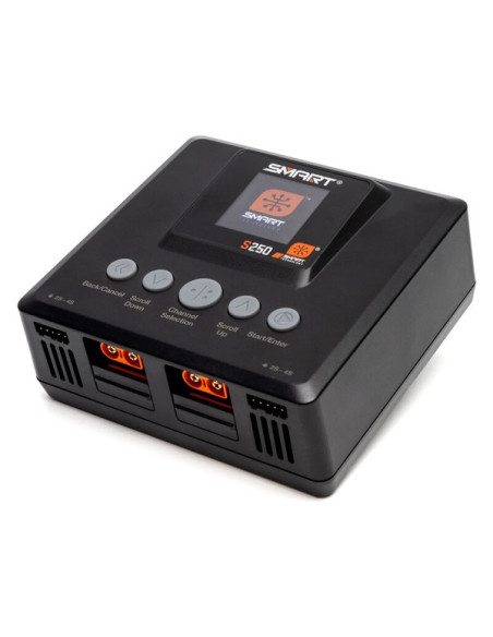 Chargeur S250 Smart intelligent 2x50w Spektrum SPMXC2060I
