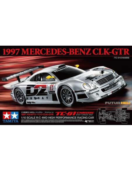 Mercedes-Benz CLK-GTR 1997 Châssis TC-01 Tamiya 58731