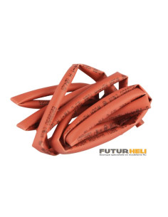 Gaine Thermoretractable  2 mm rouge 1m