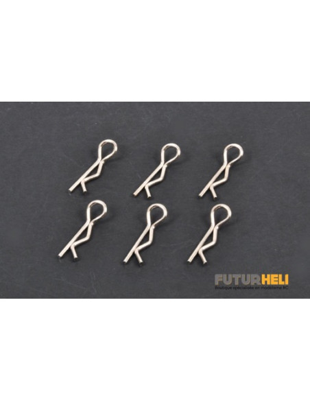 Clips de fixations carrosserie (x6) T2M gamme pirate