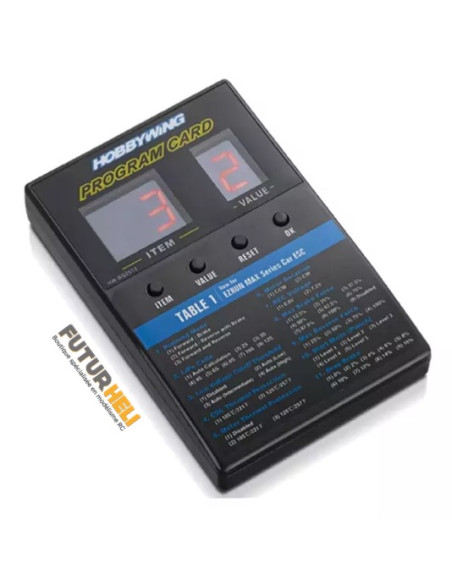 Carte de programmation Esc Hobbywing Général HW020030