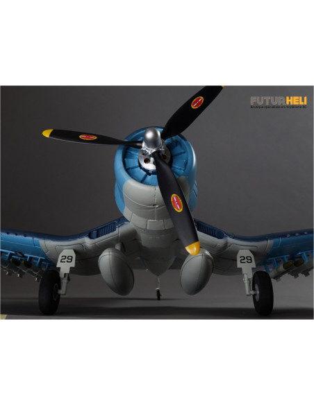F4U Corsair 750mm Bleu PNP Derbee DB001PB