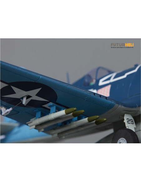 F4U Corsair 750mm Bleu PNP Derbee DB001PB