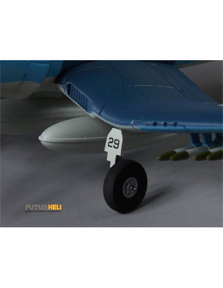 F4U Corsair 750mm Bleu PNP Derbee DB001PB