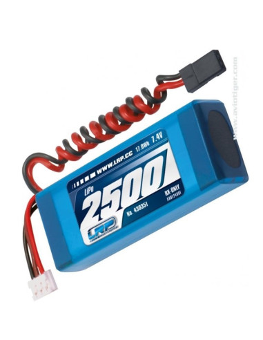 LRP batterie lipo 2500 mAh 2S 7,4v réception
