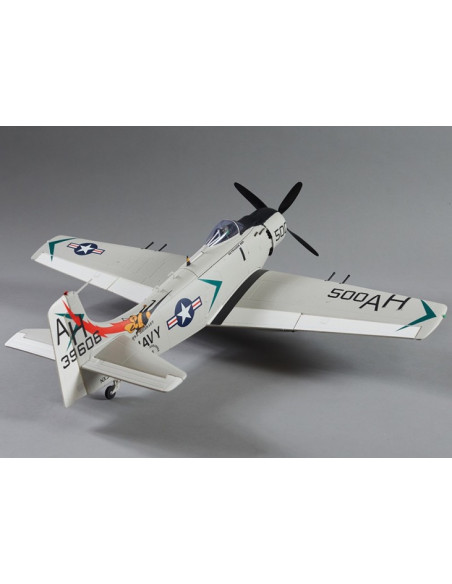 Warbird A1 Skyraider 800 mm gris PNP Derbee