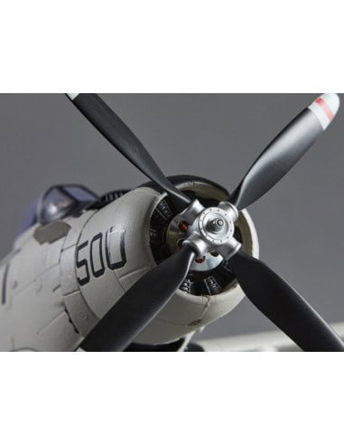 Warbird A1 Skyraider 800 mm gris PNP Derbee