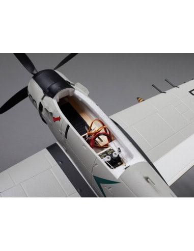 Warbird A1 Skyraider 800 mm gris PNP Derbee