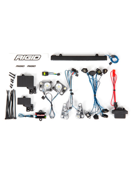 Traxxas Trx-4 kit éclairage defender complet + alim 3v 8095
