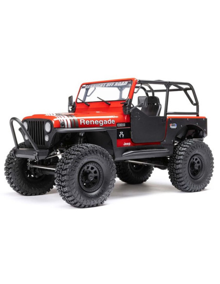 Axial Jeep CJ-7 4WD SCX10 III rouge ou gris