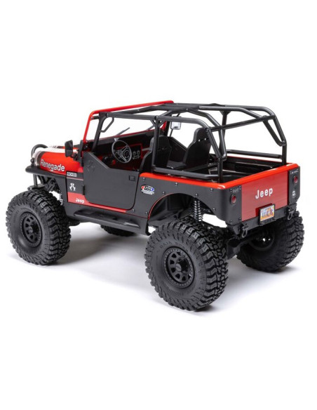 Axial Jeep CJ-7 4WD SCX10 III rouge ou gris
