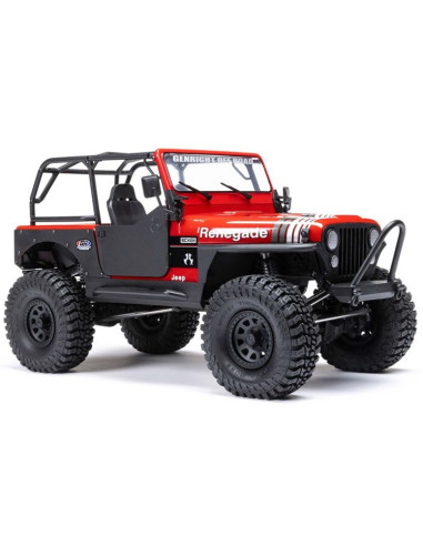 Axial Jeep CJ-7 4WD SCX10 III rouge ou gris