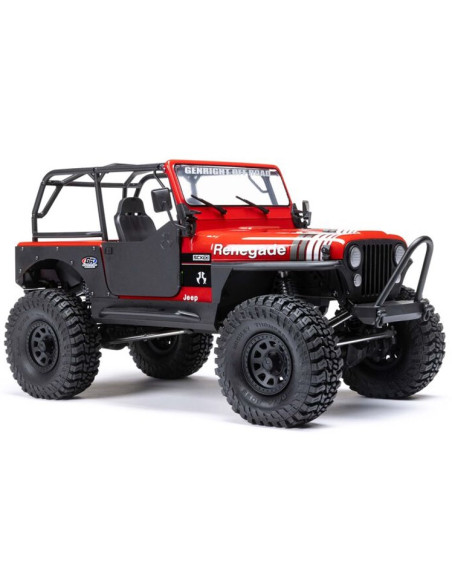Axial Jeep CJ-7 4WD SCX10 III rouge ou gris
