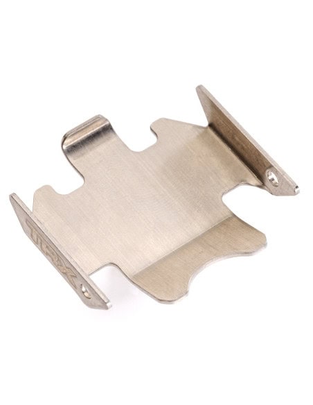 Traxxas 9766 protection Châssis Acier inoxydable