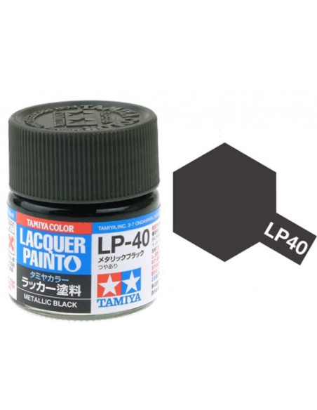 LP40 Noir Metal Tamiya 82140