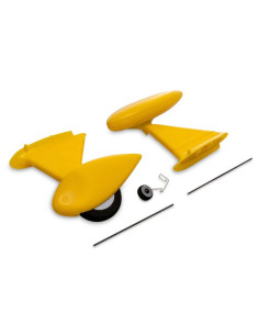 E-flite train d'atterrissage UMX Waco jaune EFLU05356Y