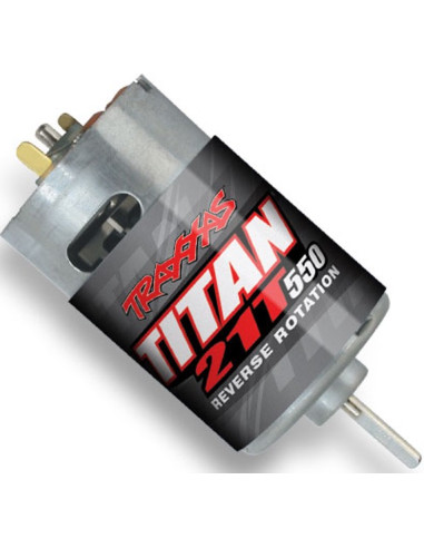 Traxxas 3975R Moteur TITAN 550 21T 14V