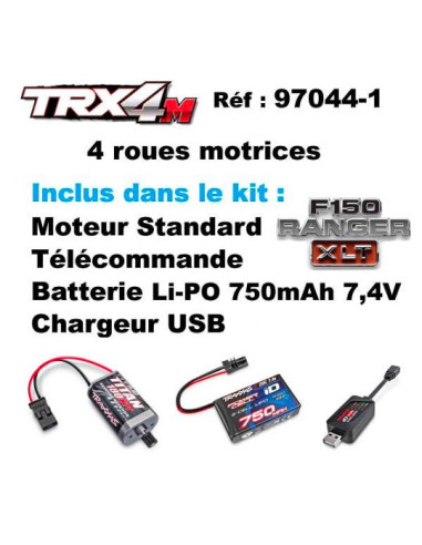 Traxxas F150 Ranger XLT TRX-4M Brown