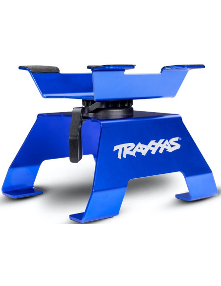 Traxxas Stand de réparation tournant 360º 1/8-1/10 ème bleu 8796-BLEU